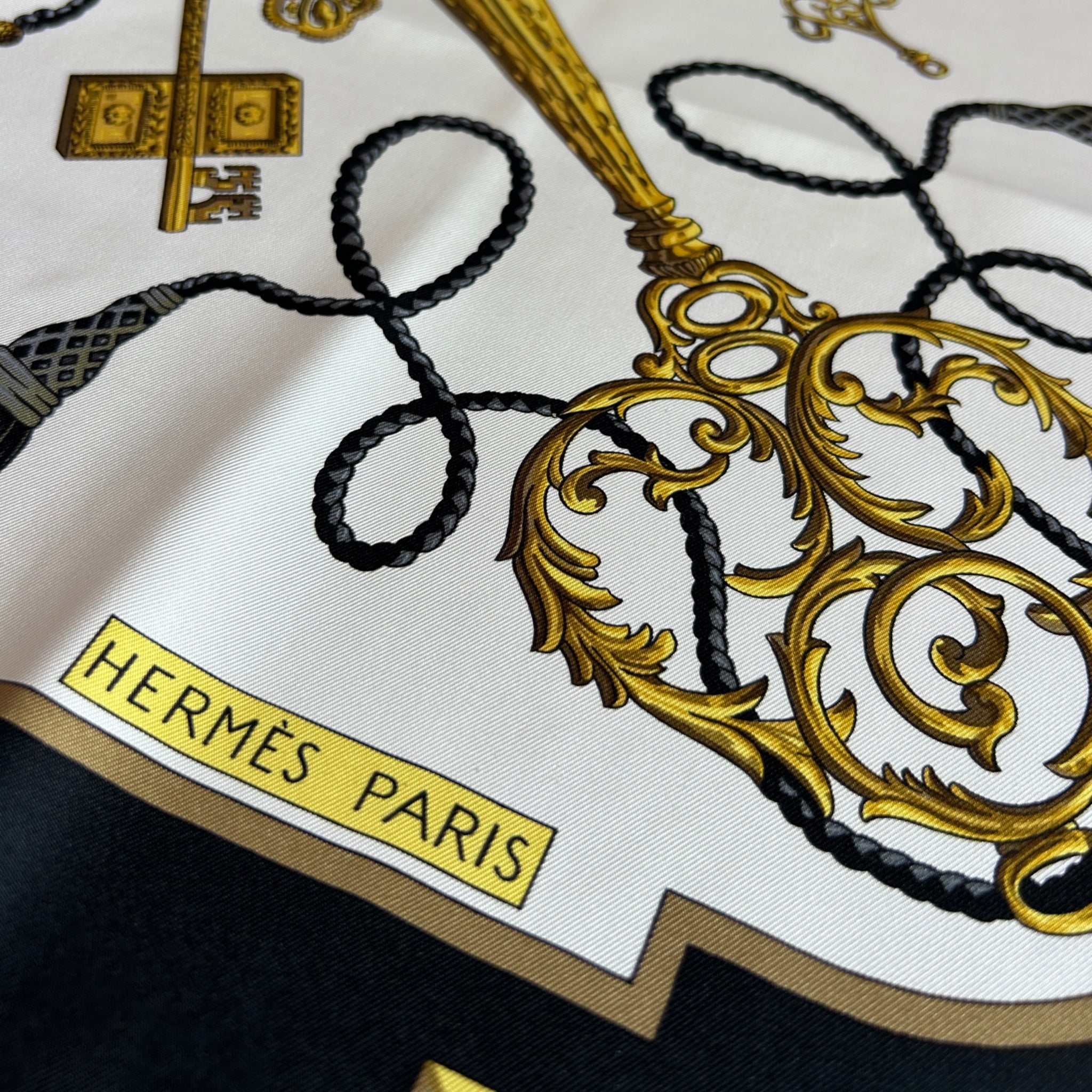 Hermes Silk Scarf
