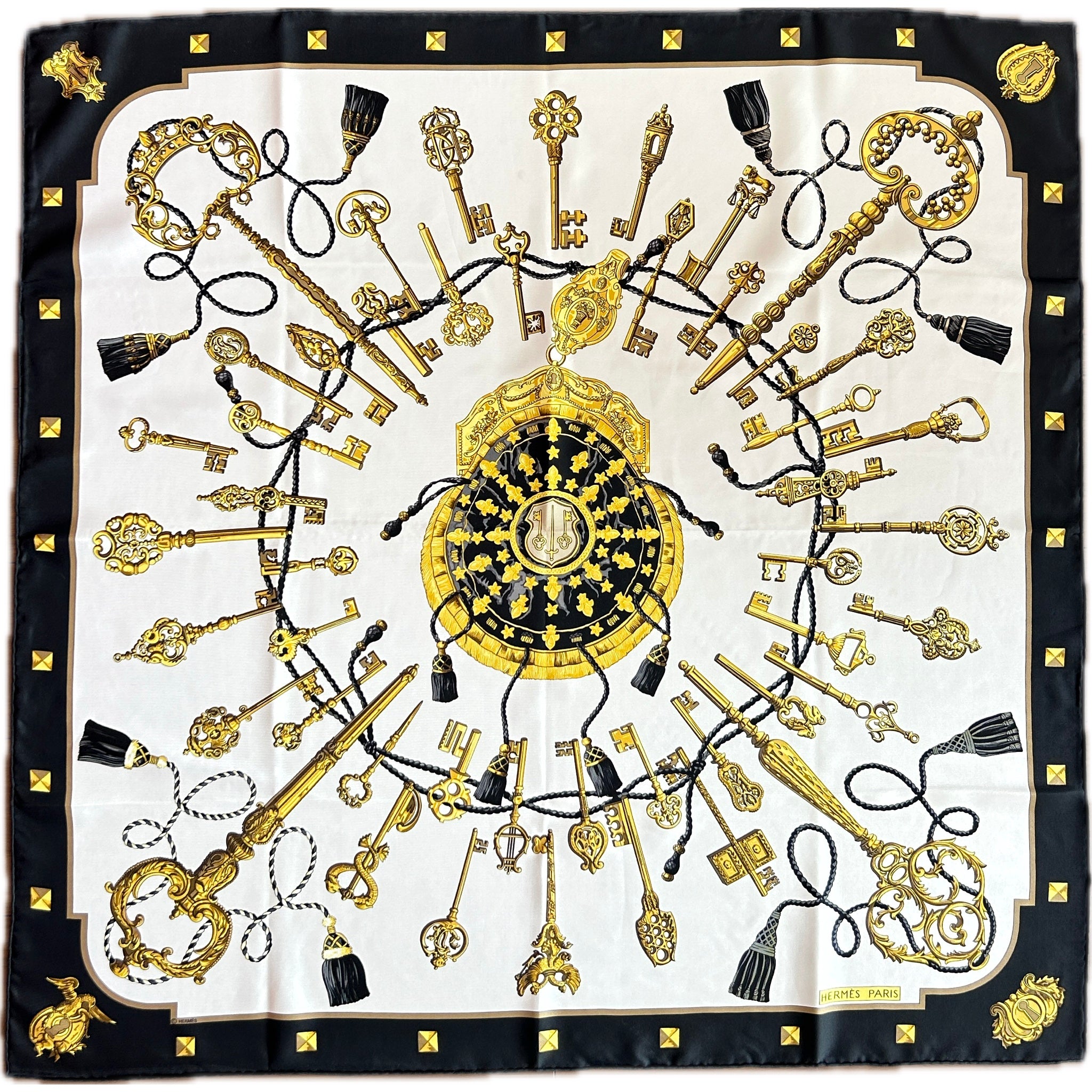 Hermes Silk Scarf