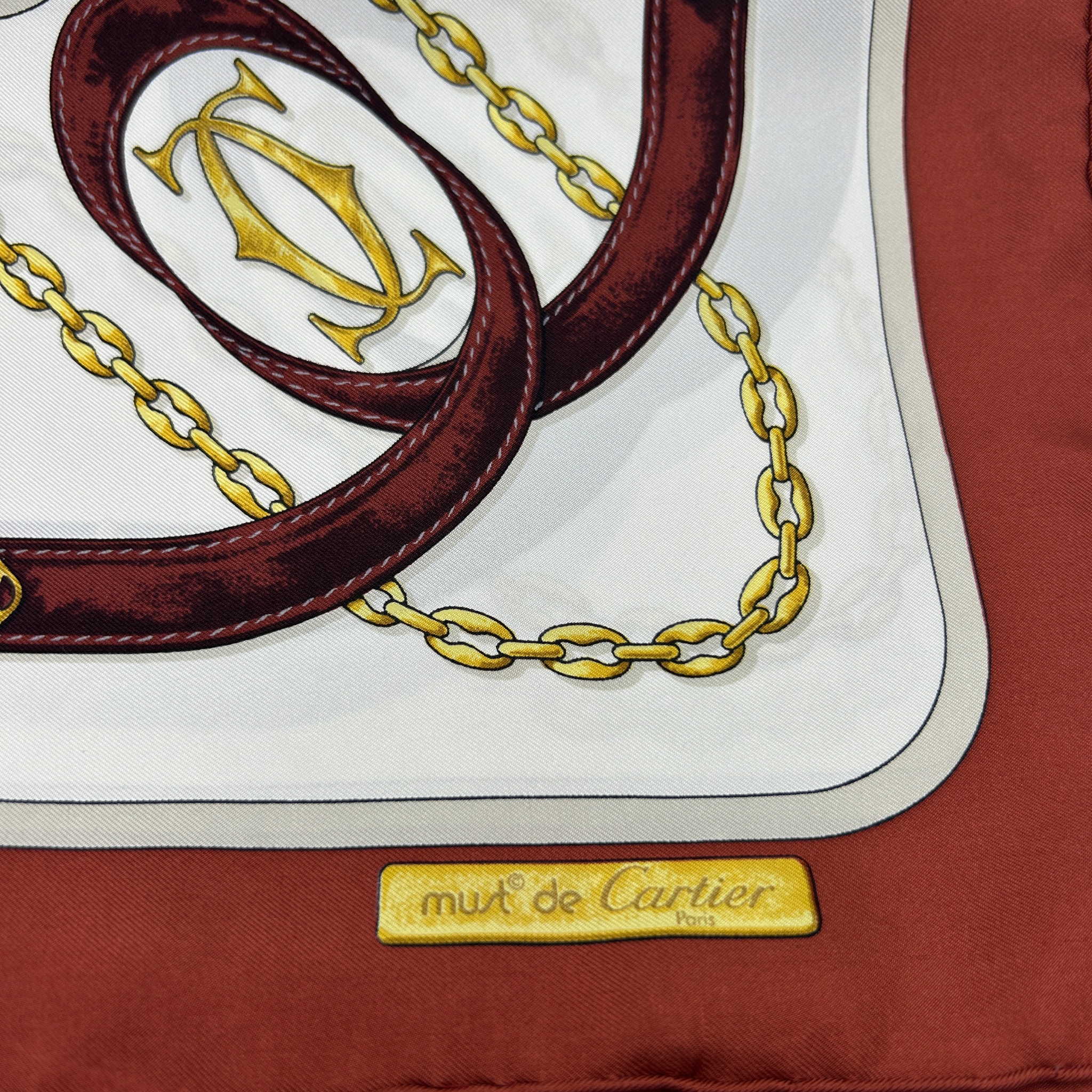 Cartier Silk Scarf