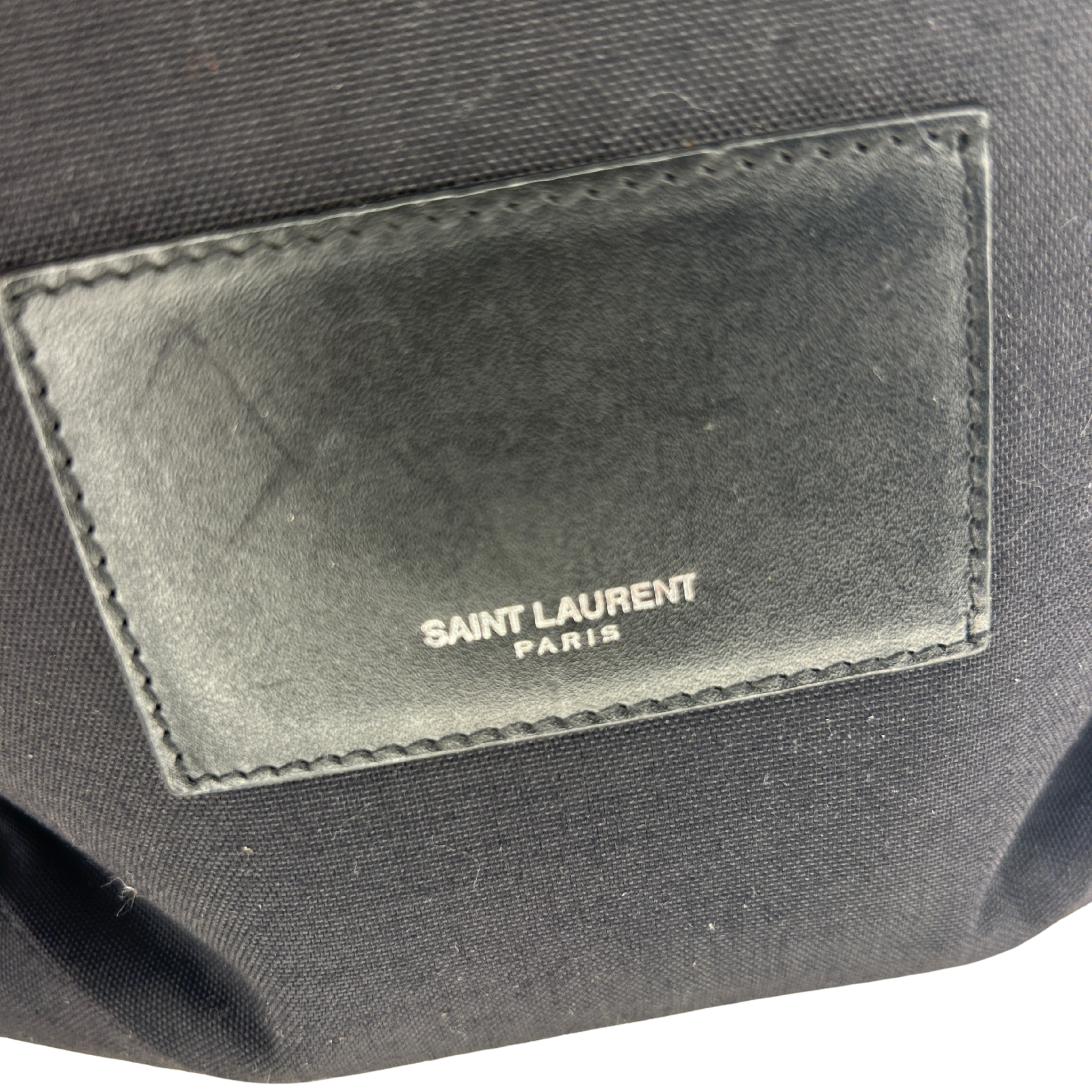Saint Laurent Backpack Canvas/Leather