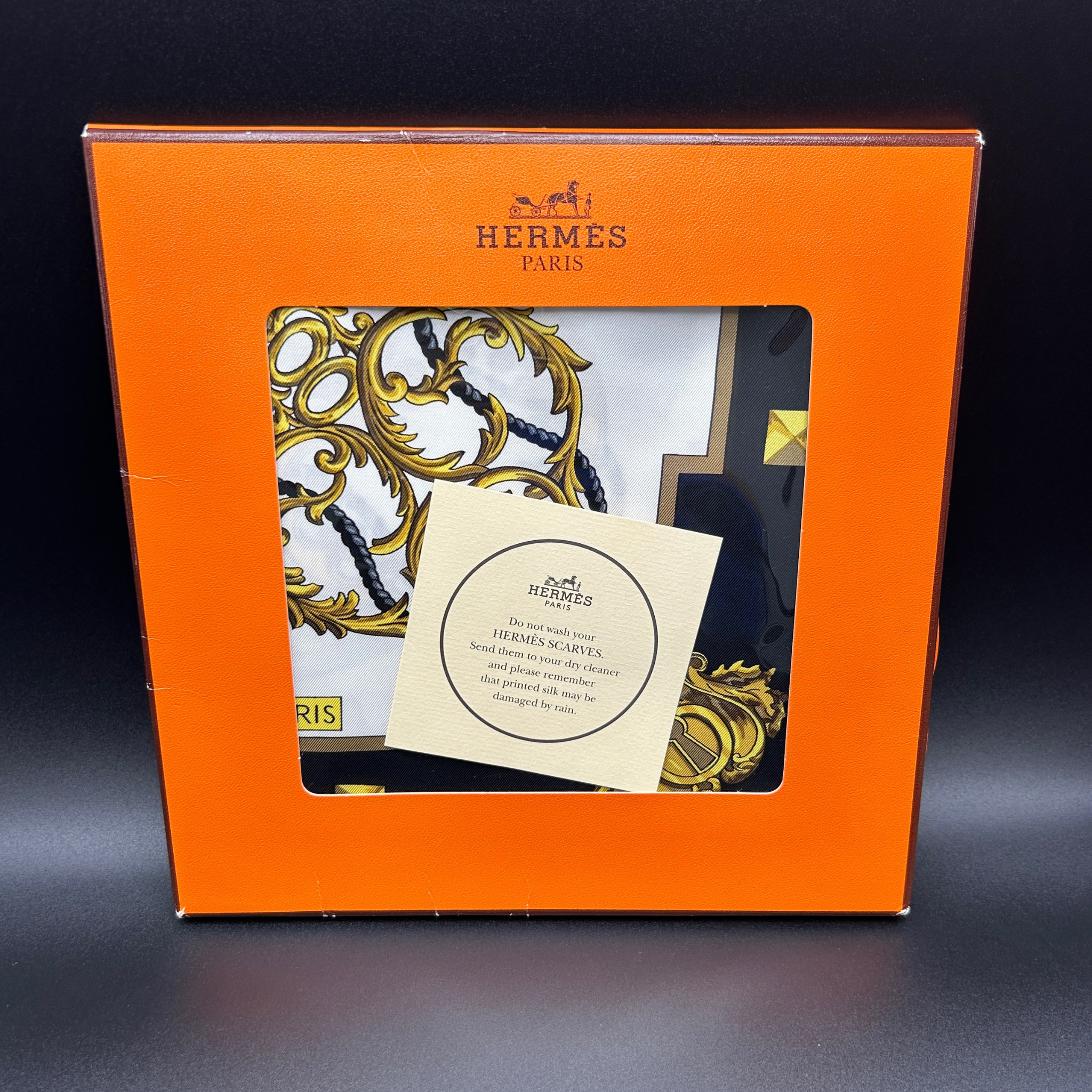 Hermes Silk Scarf